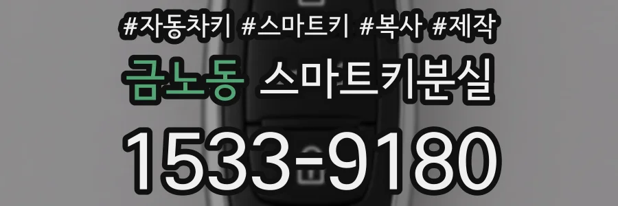 금노동 스마트키분실