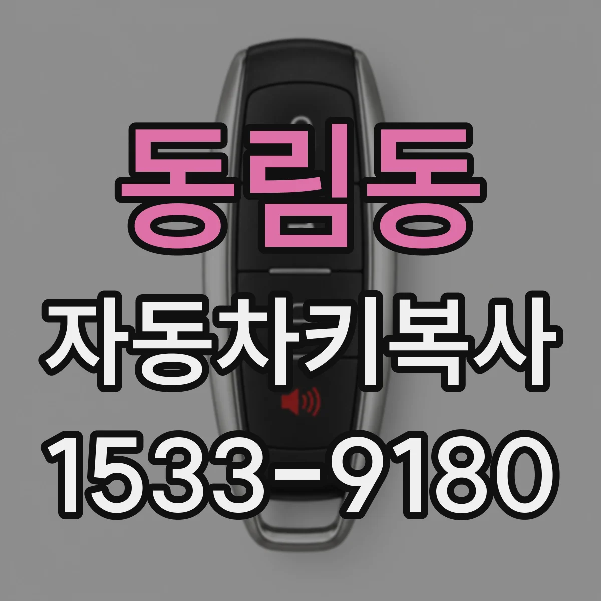 동림동 자동차키복사