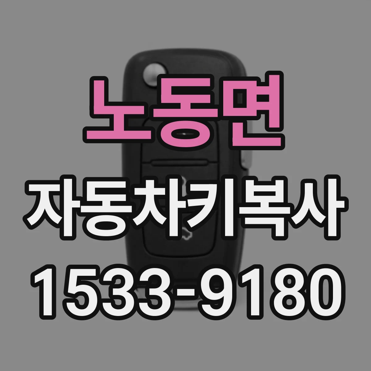 노동면 자동차키복사