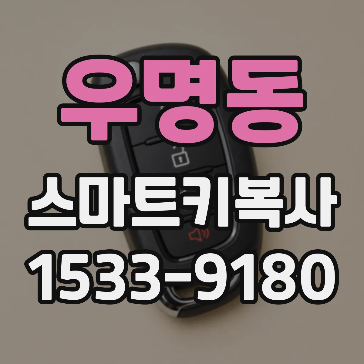 우명동 스마트키복사