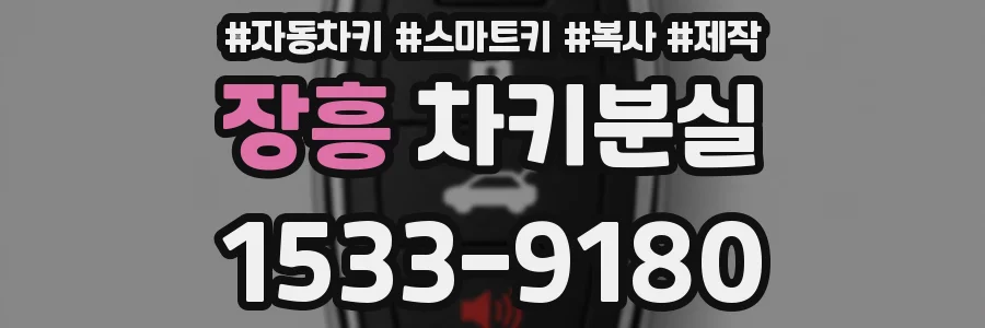 장흥 차키분실