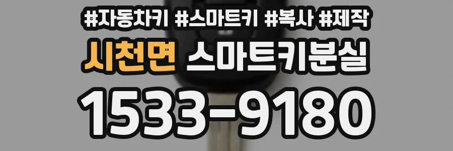 시천면 스마트키분실