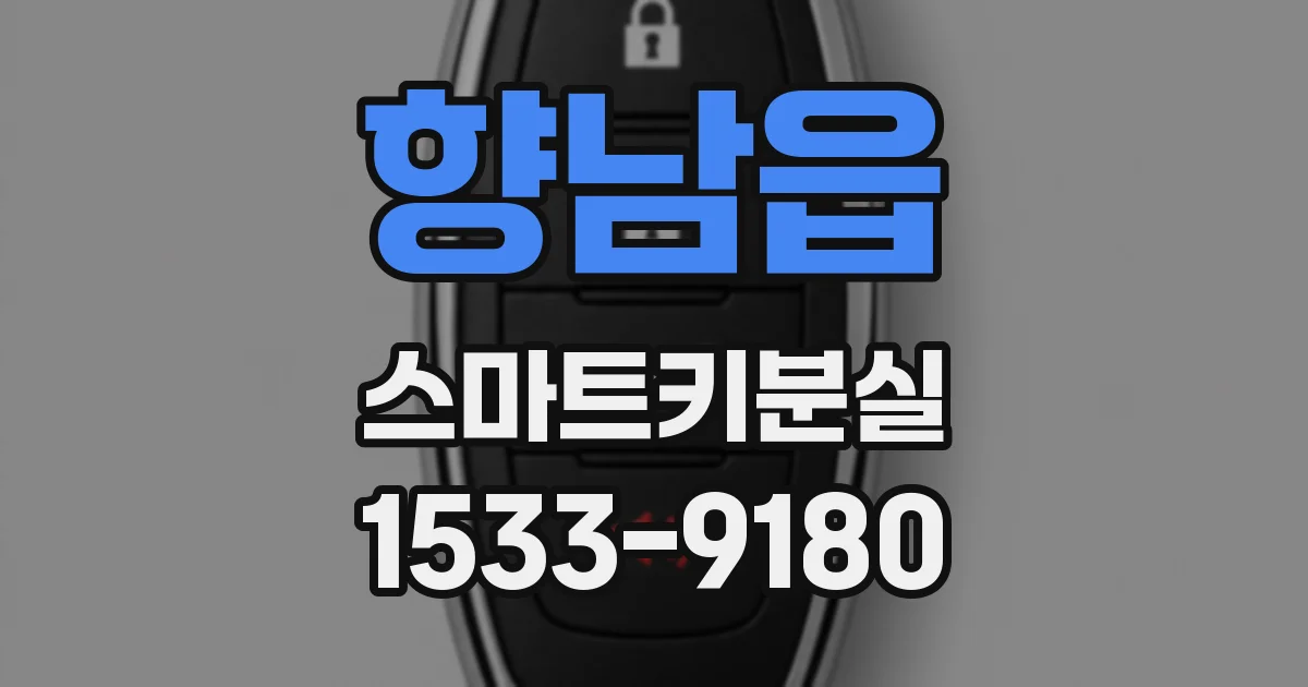 향남읍 스마트키분실