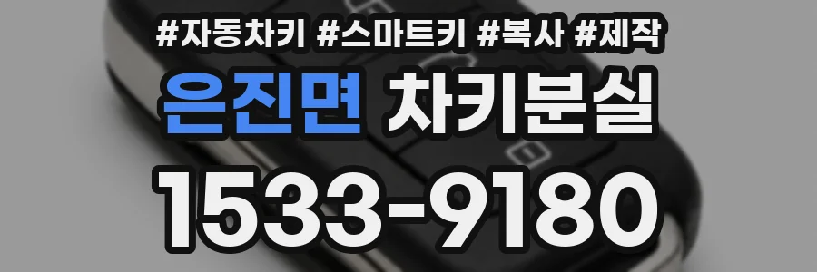 은진면 차키분실