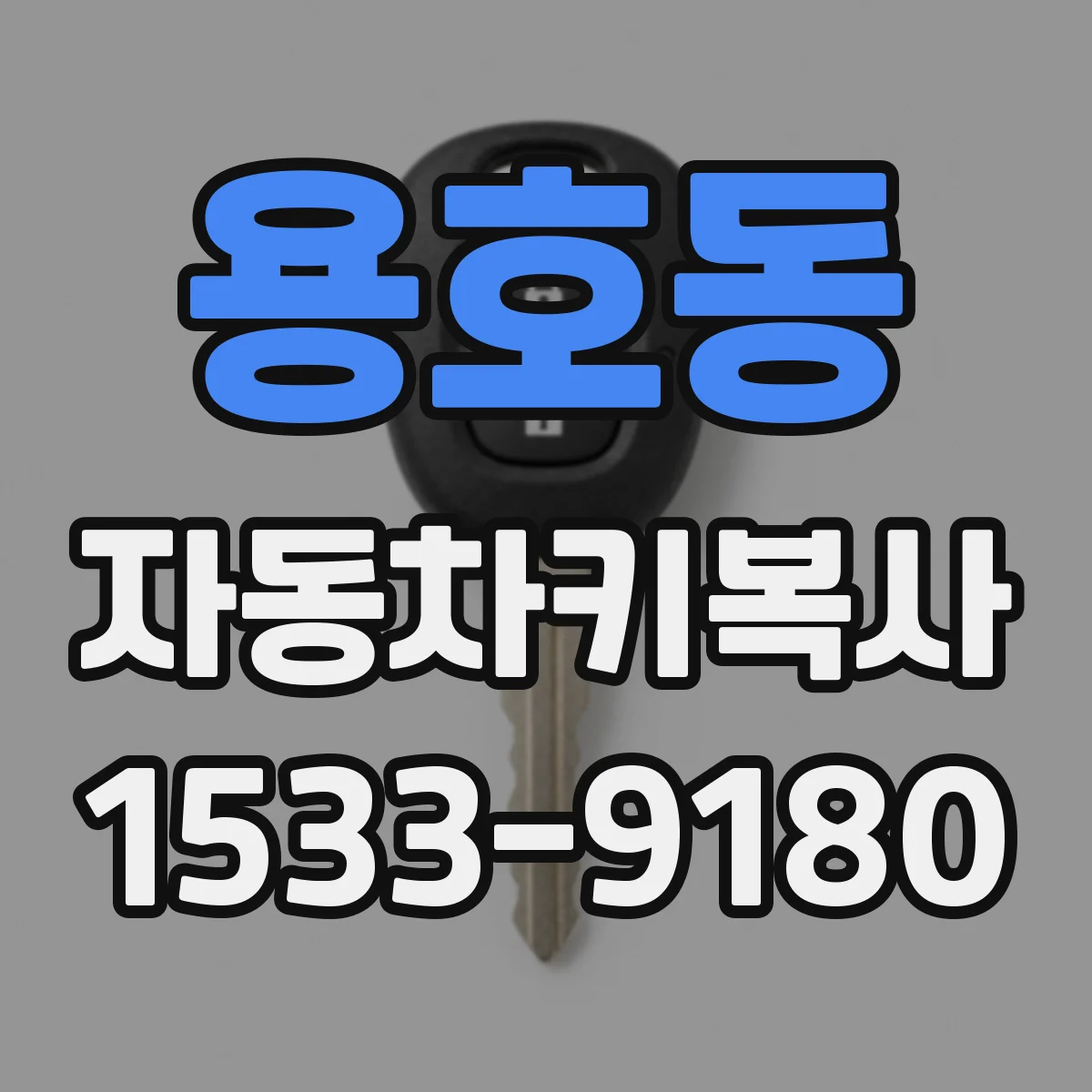 용호동 자동차키복사