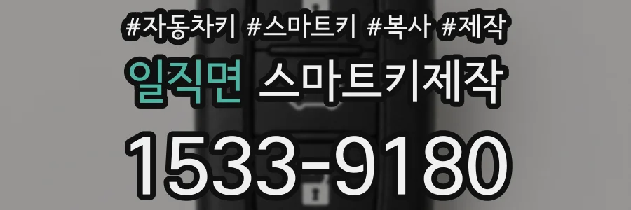 일직면 스마트키제작