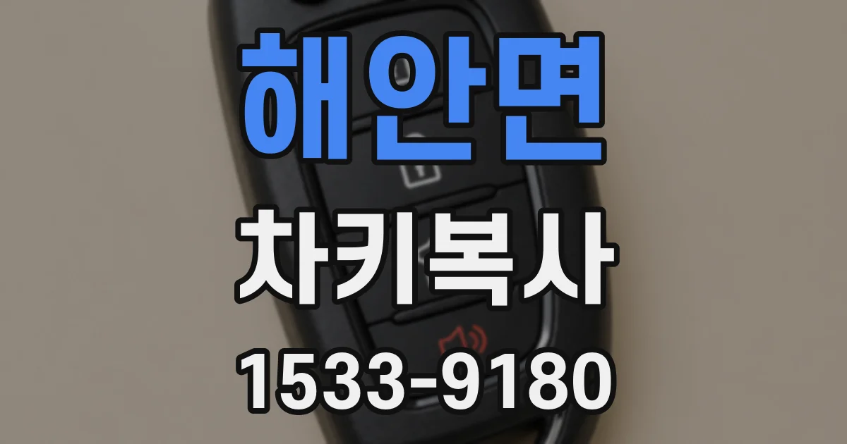 해안면 차키복사