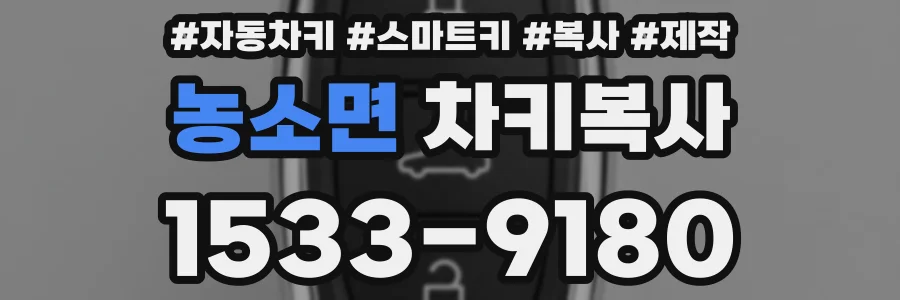 농소면 차키복사