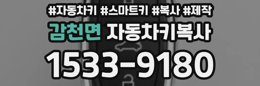 감천면 자동차키복사