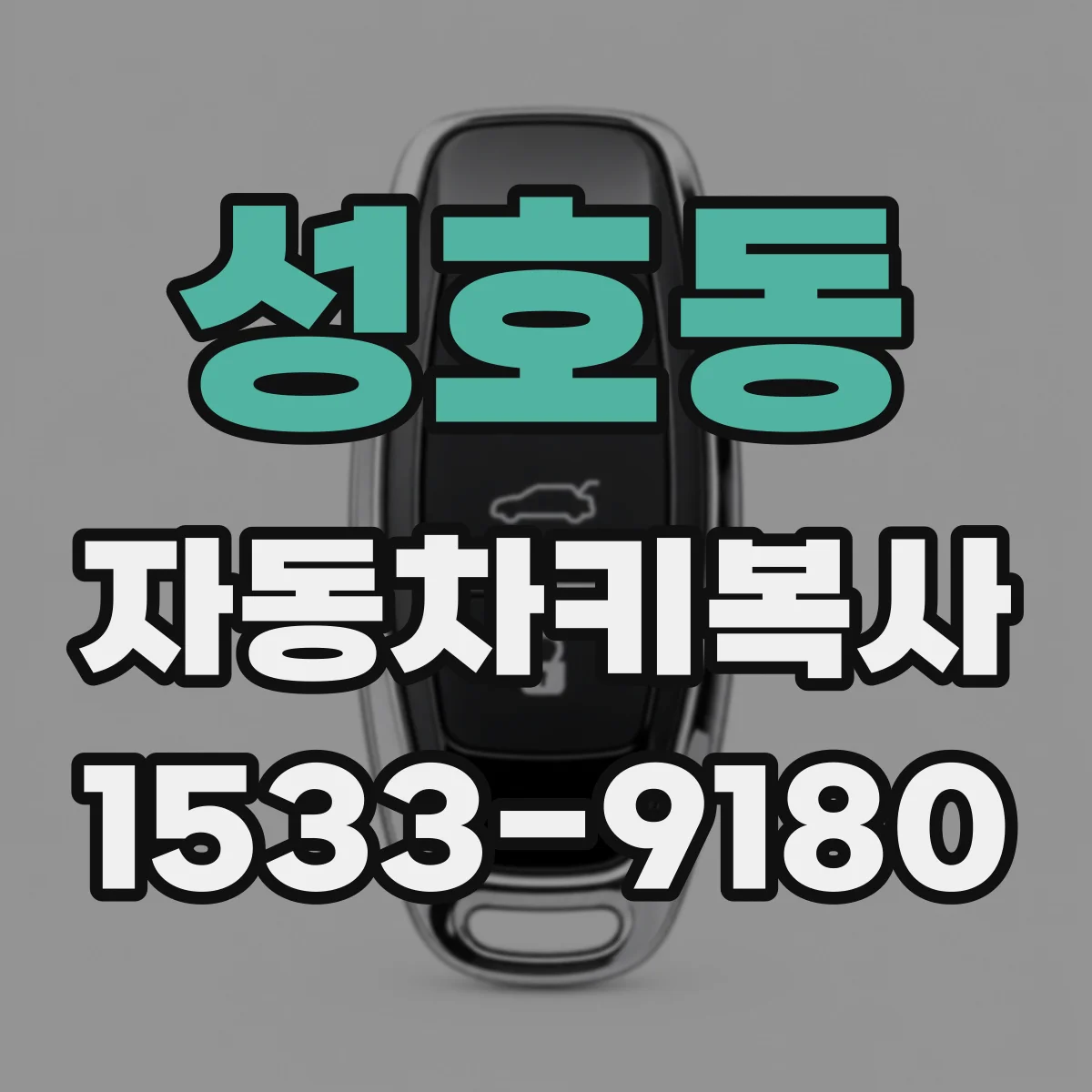 성호동 자동차키복사