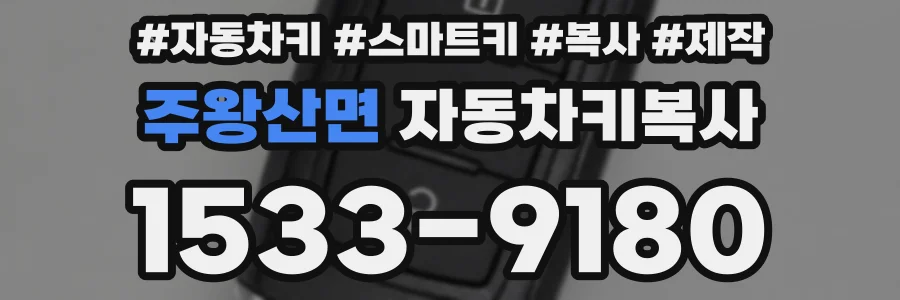 주왕산면 자동차키복사