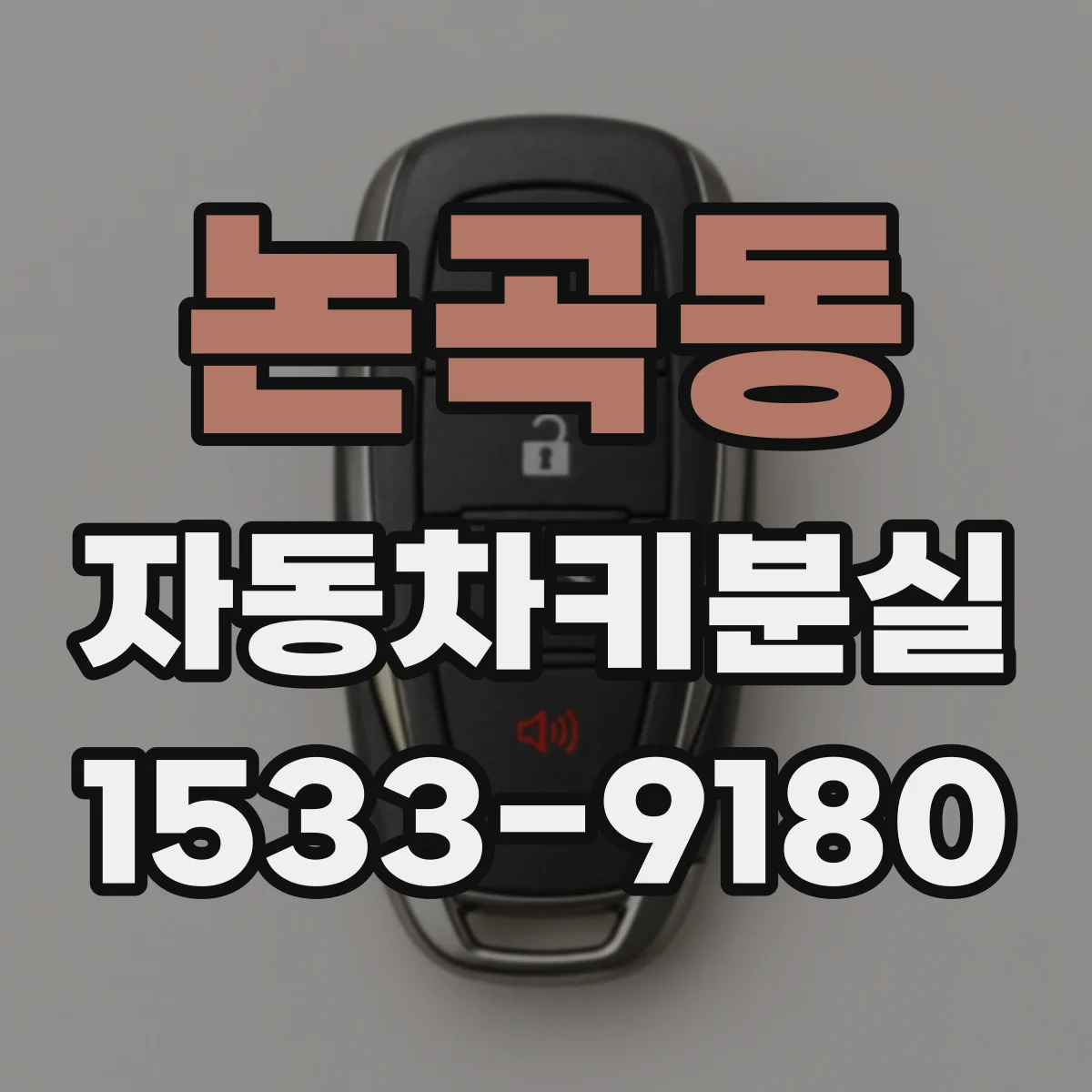 논곡동 자동차키분실