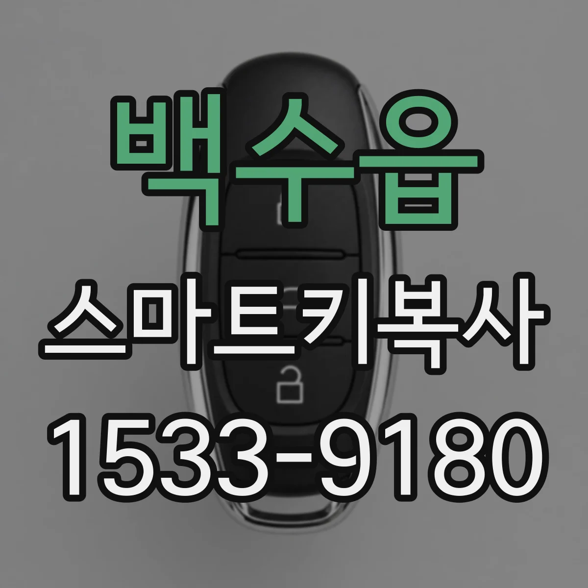 백수읍 스마트키복사