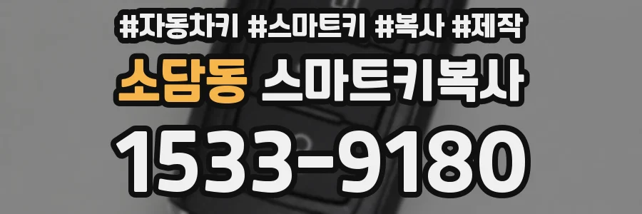 소담동 스마트키복사