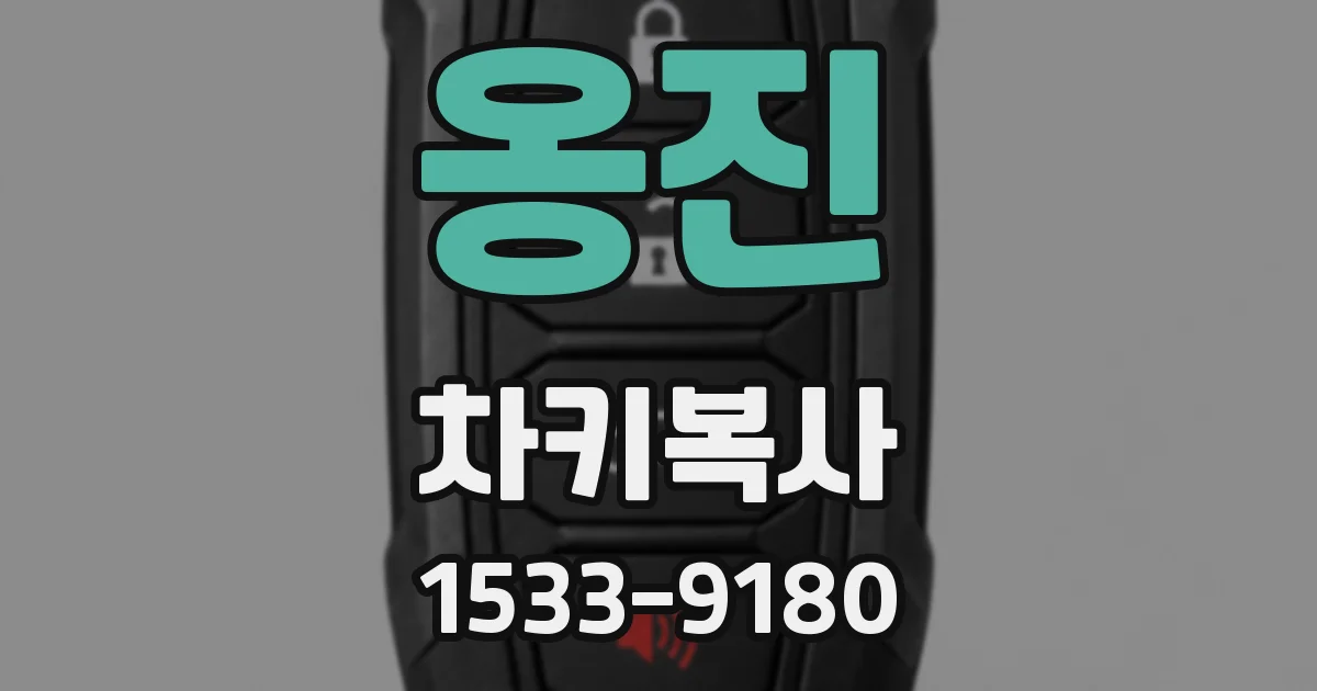 옹진 차키복사