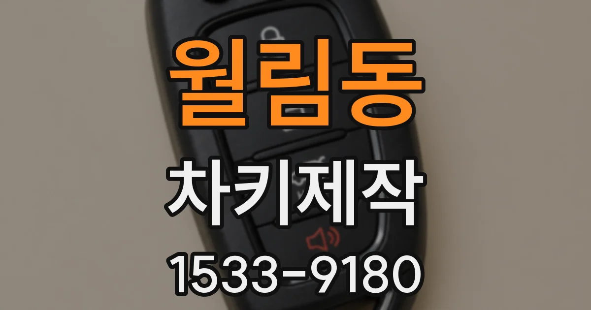월림동 차키제작