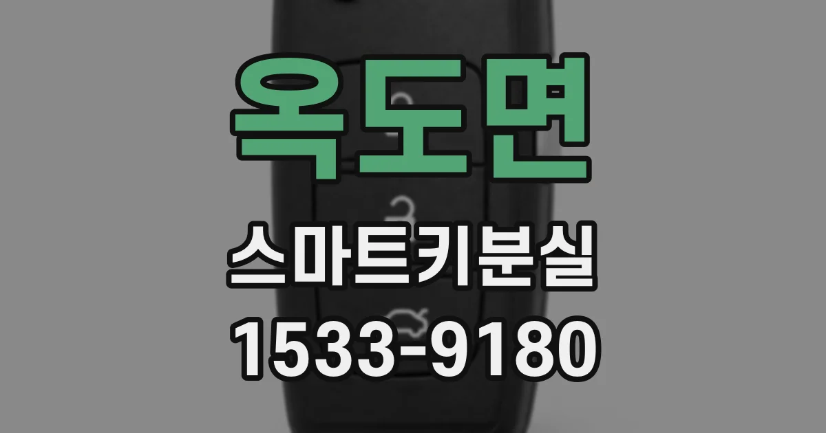 옥도면 스마트키분실