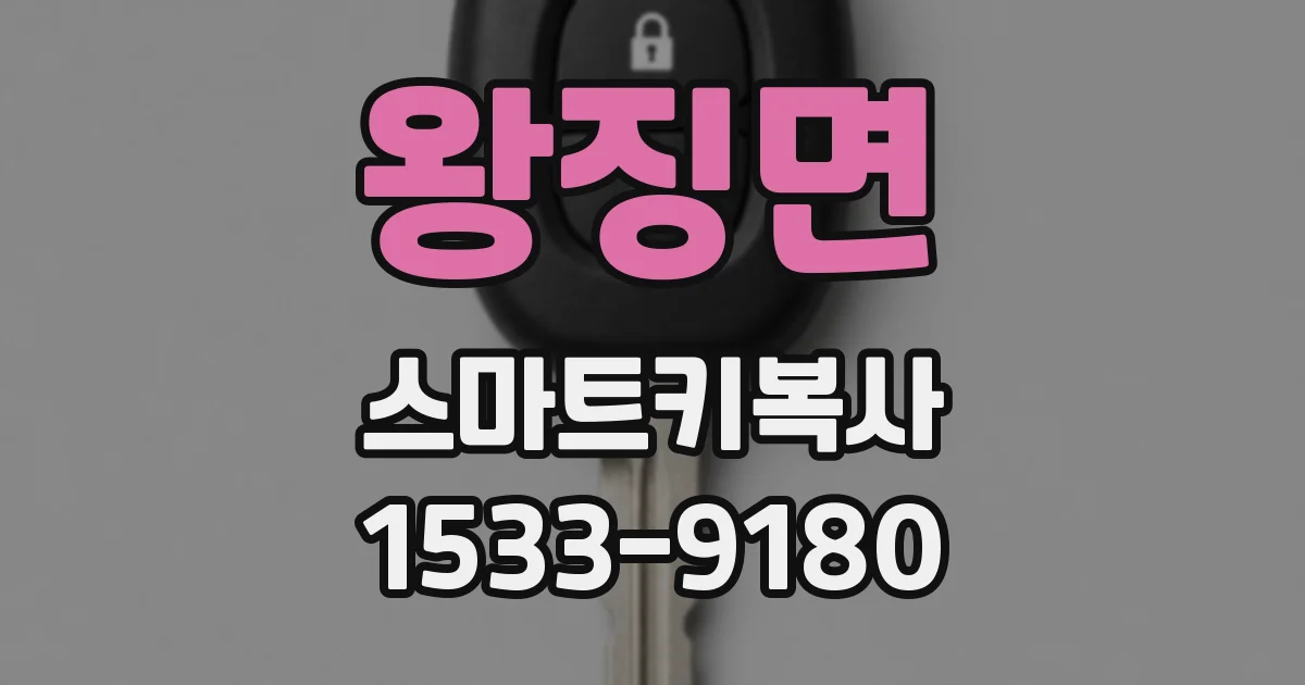 왕징면 스마트키복사