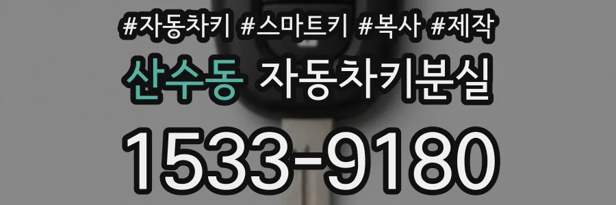 산수동 자동차키분실