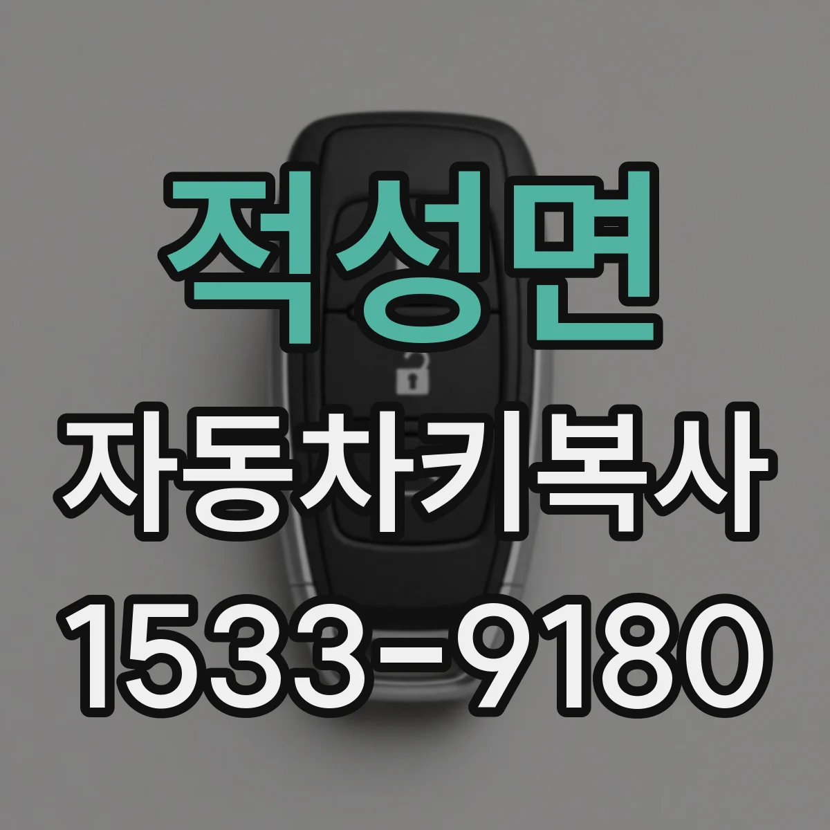 적성면 자동차키복사