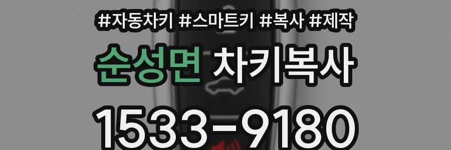 순성면 차키복사