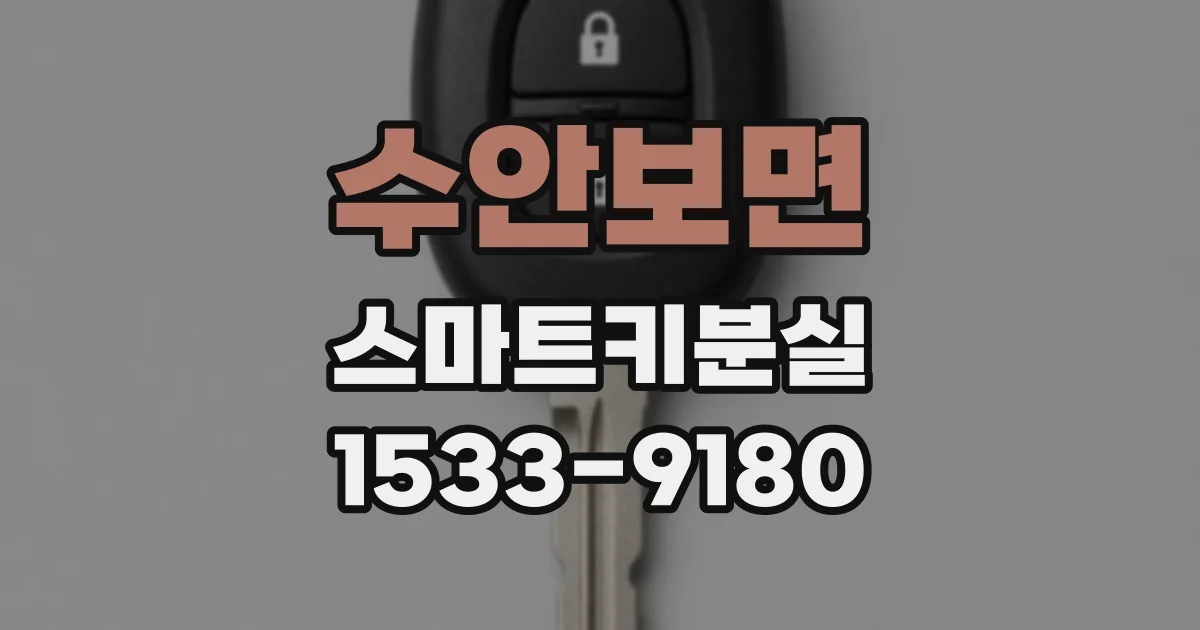 수안보면 스마트키분실