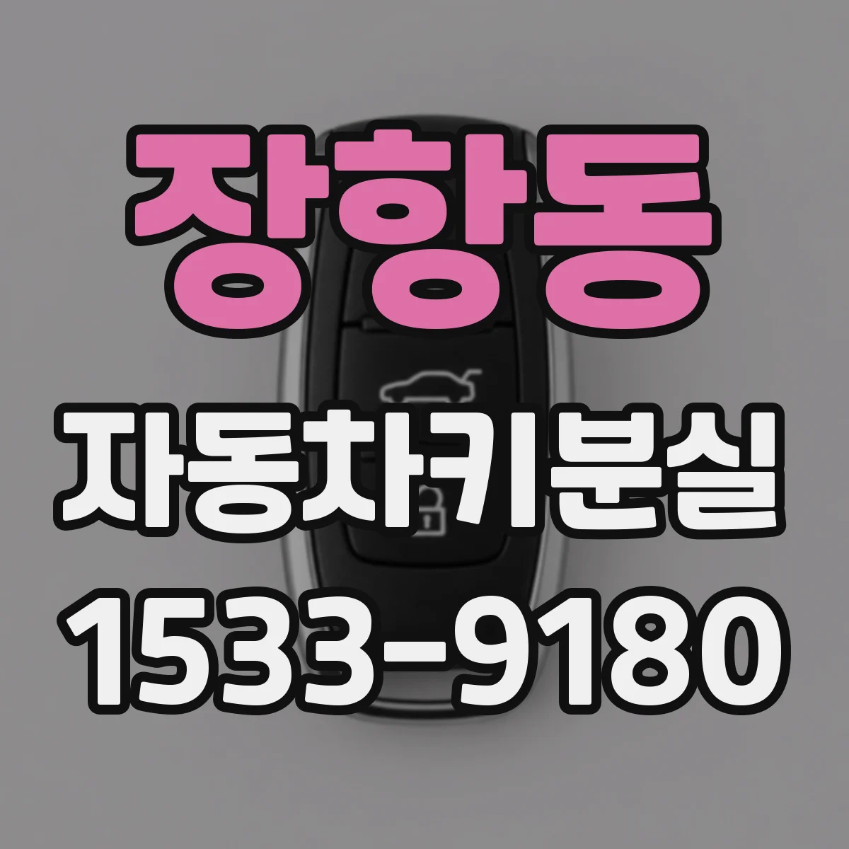 장항동 자동차키분실