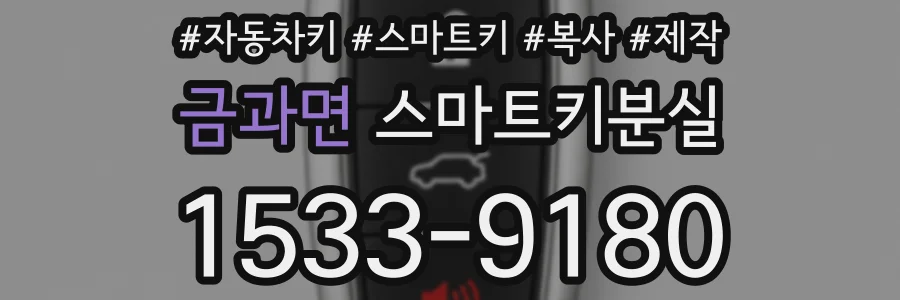 금과면 스마트키분실