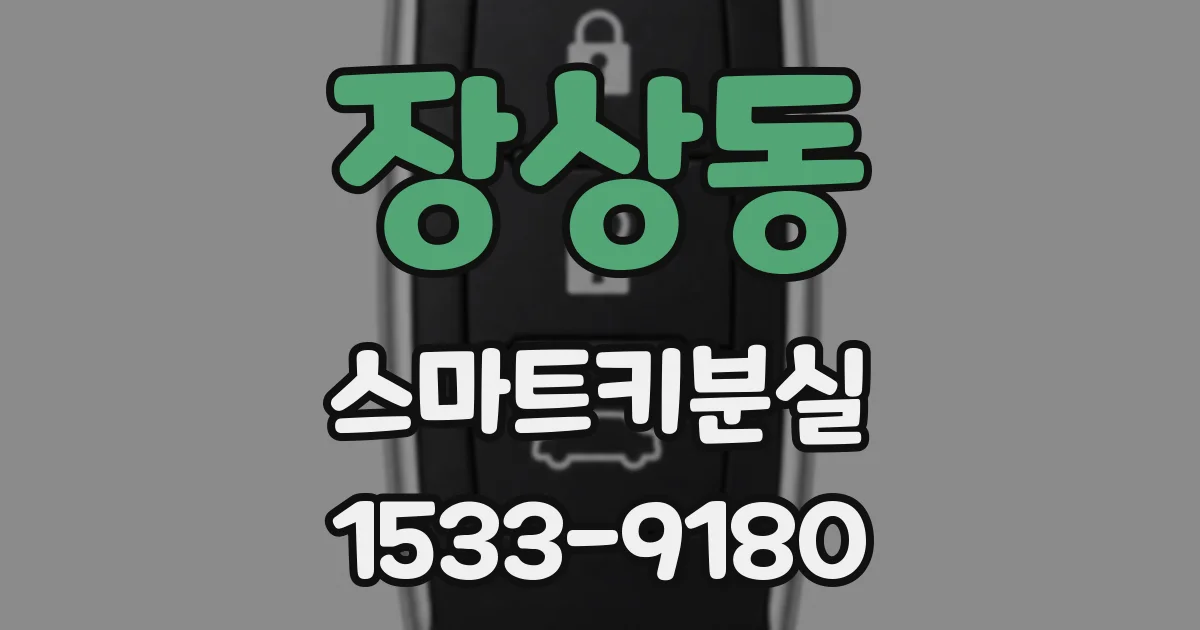 장상동 스마트키분실