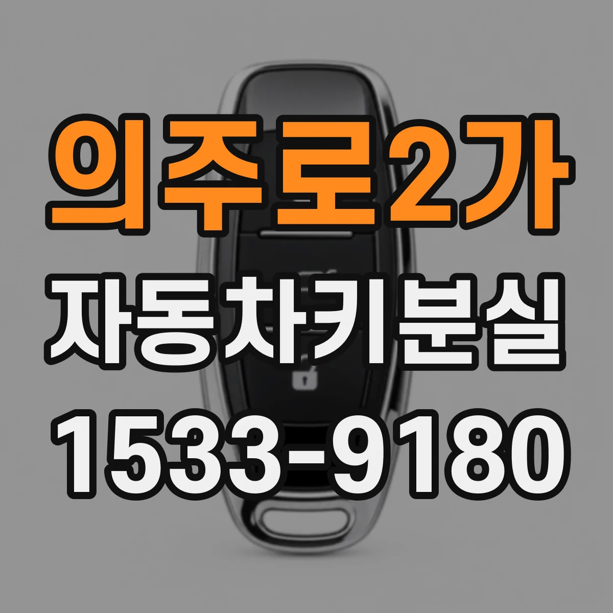 의주로2가 자동차키분실