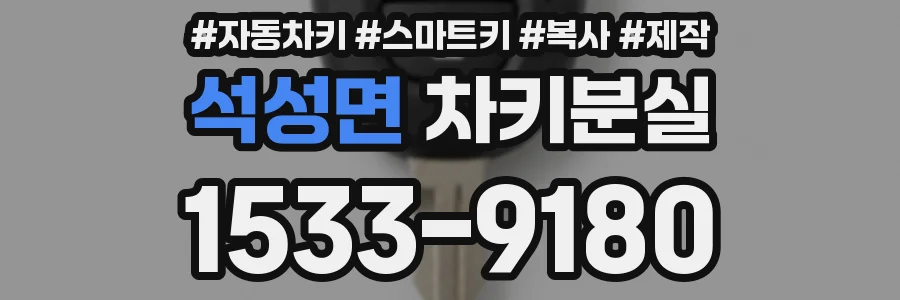 석성면 차키분실
