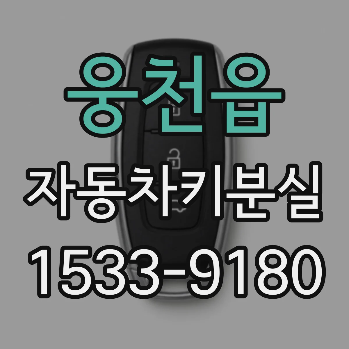 웅천읍 자동차키분실