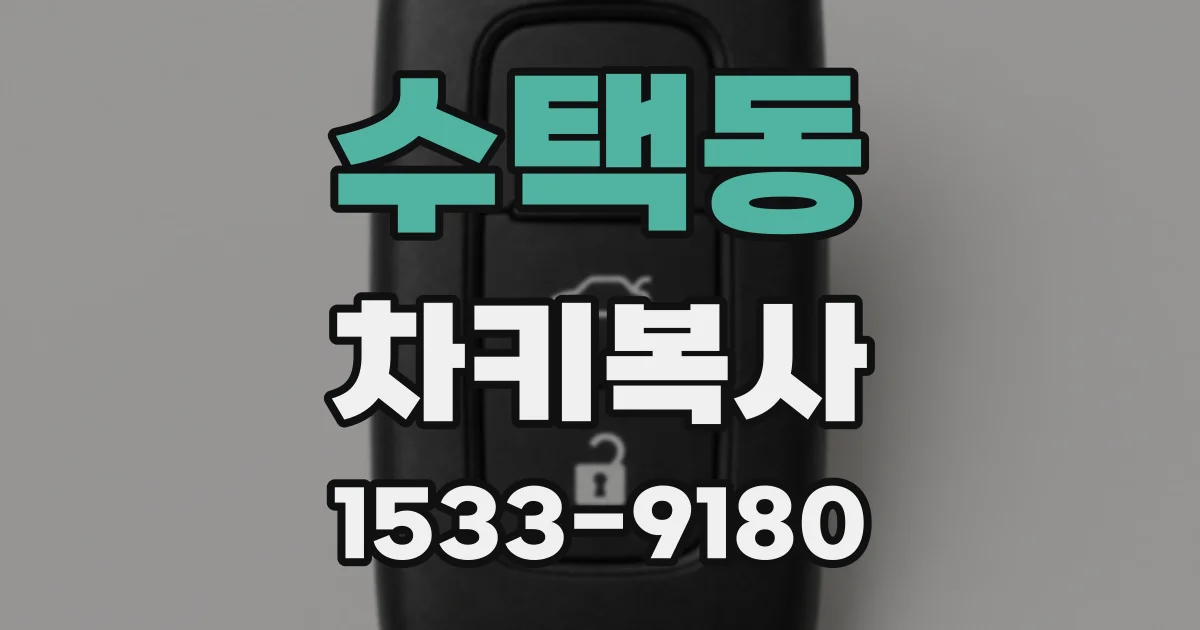 수택동 차키복사