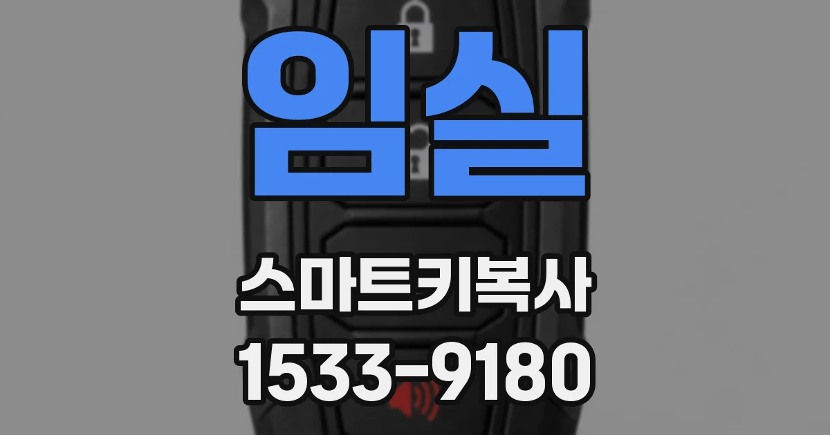 임실 스마트키복사