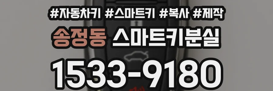 송정동 스마트키분실