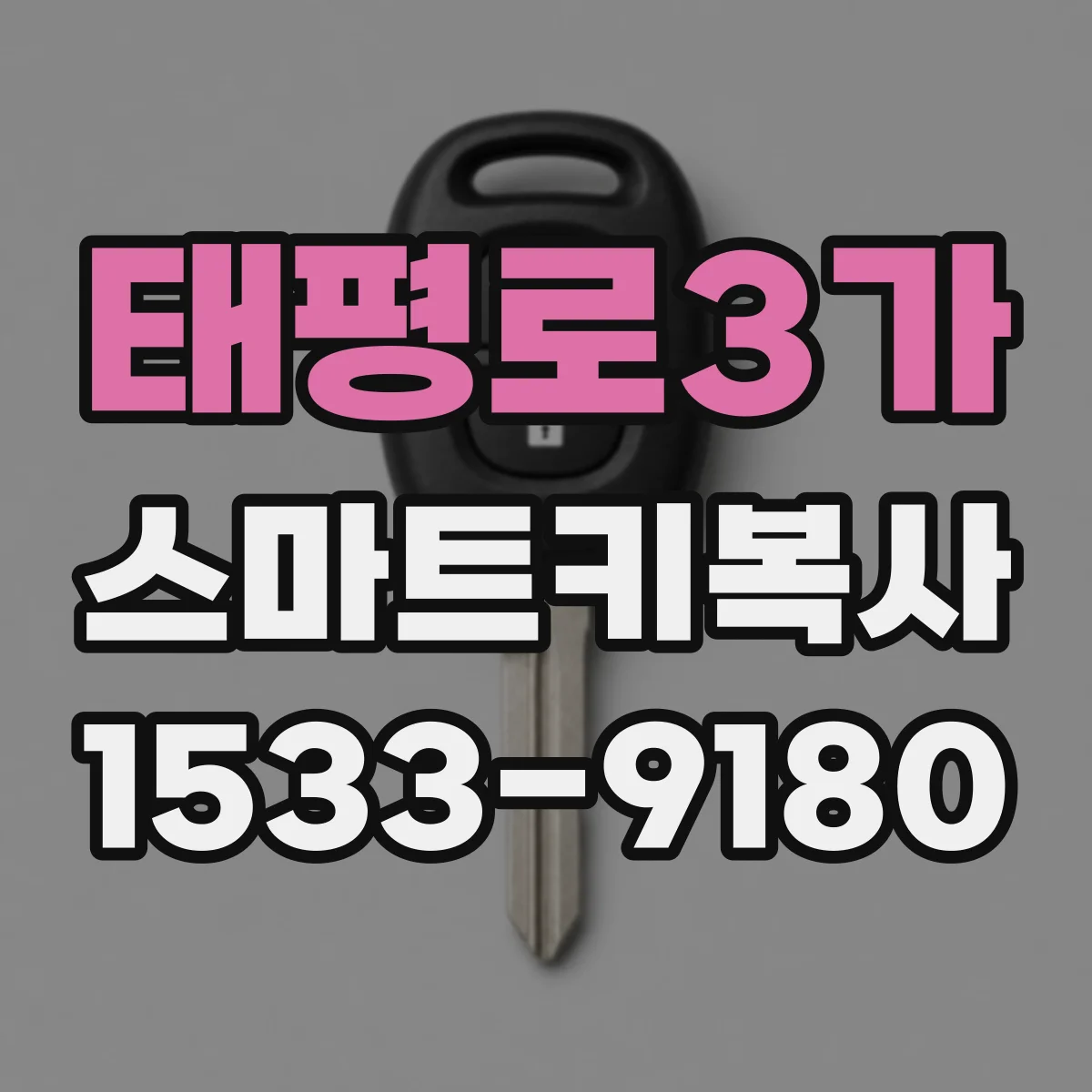 태평로3가 스마트키복사