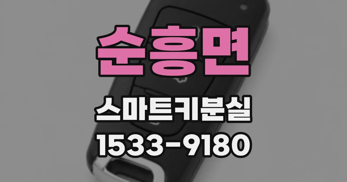 순흥면 스마트키분실