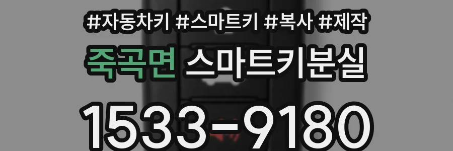 죽곡면 스마트키분실
