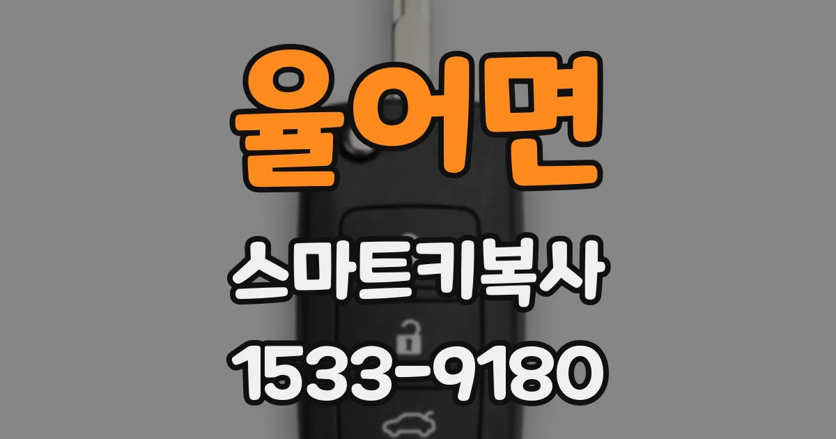 율어면 스마트키복사