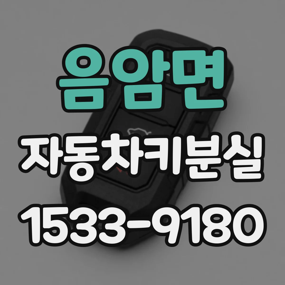 음암면 자동차키분실