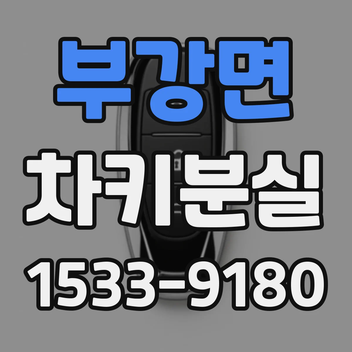 부강면 차키분실