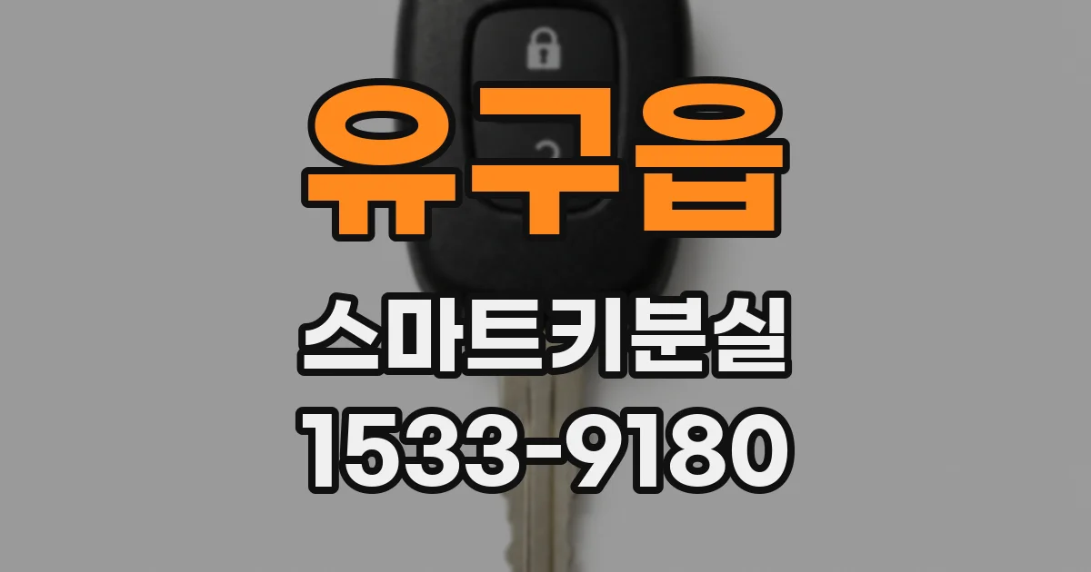 유구읍 스마트키분실
