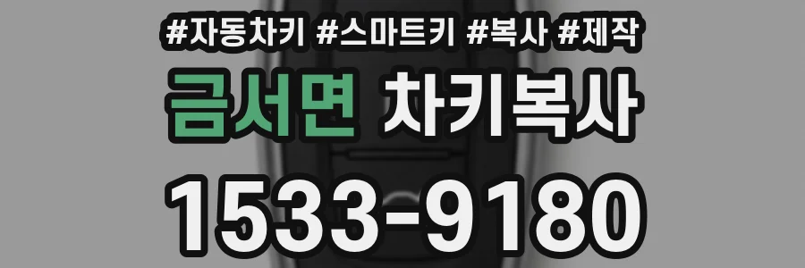 금서면 차키복사