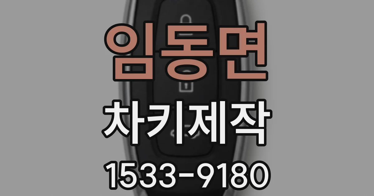 임동면 차키제작