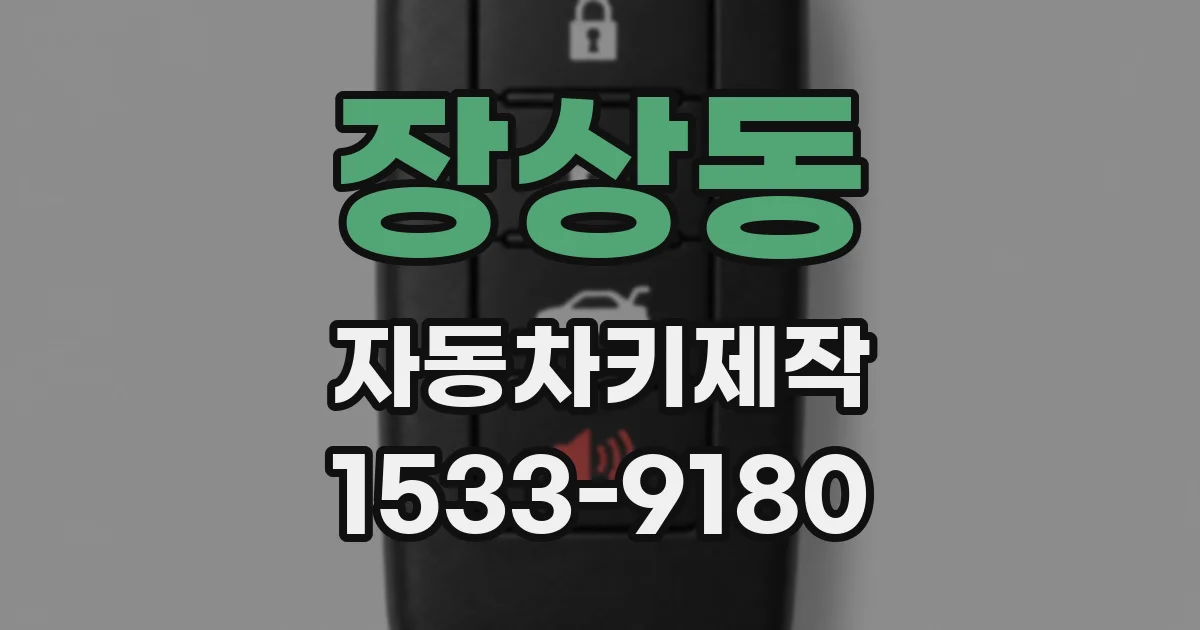 장상동 자동차키제작