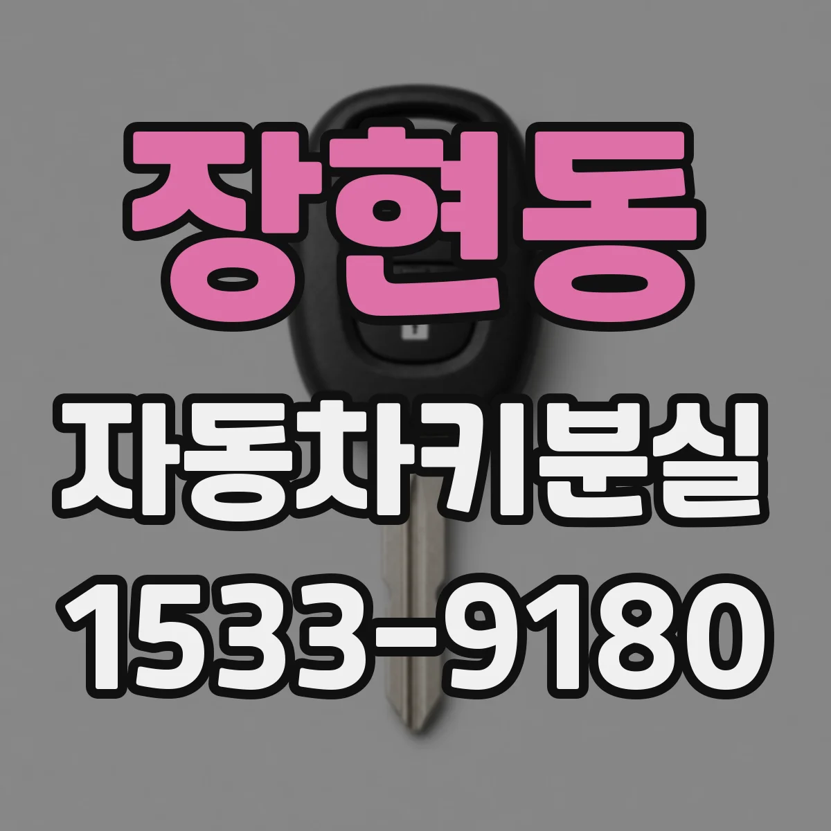 장현동 자동차키분실