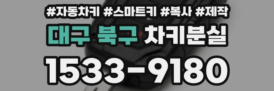 대구 북구 차키분실
