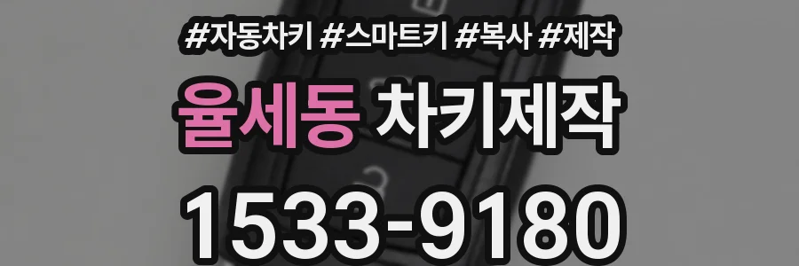 율세동 차키제작