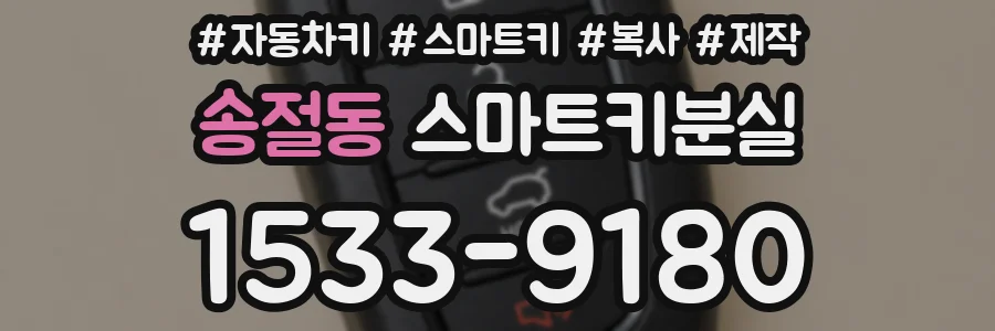 송절동 스마트키분실