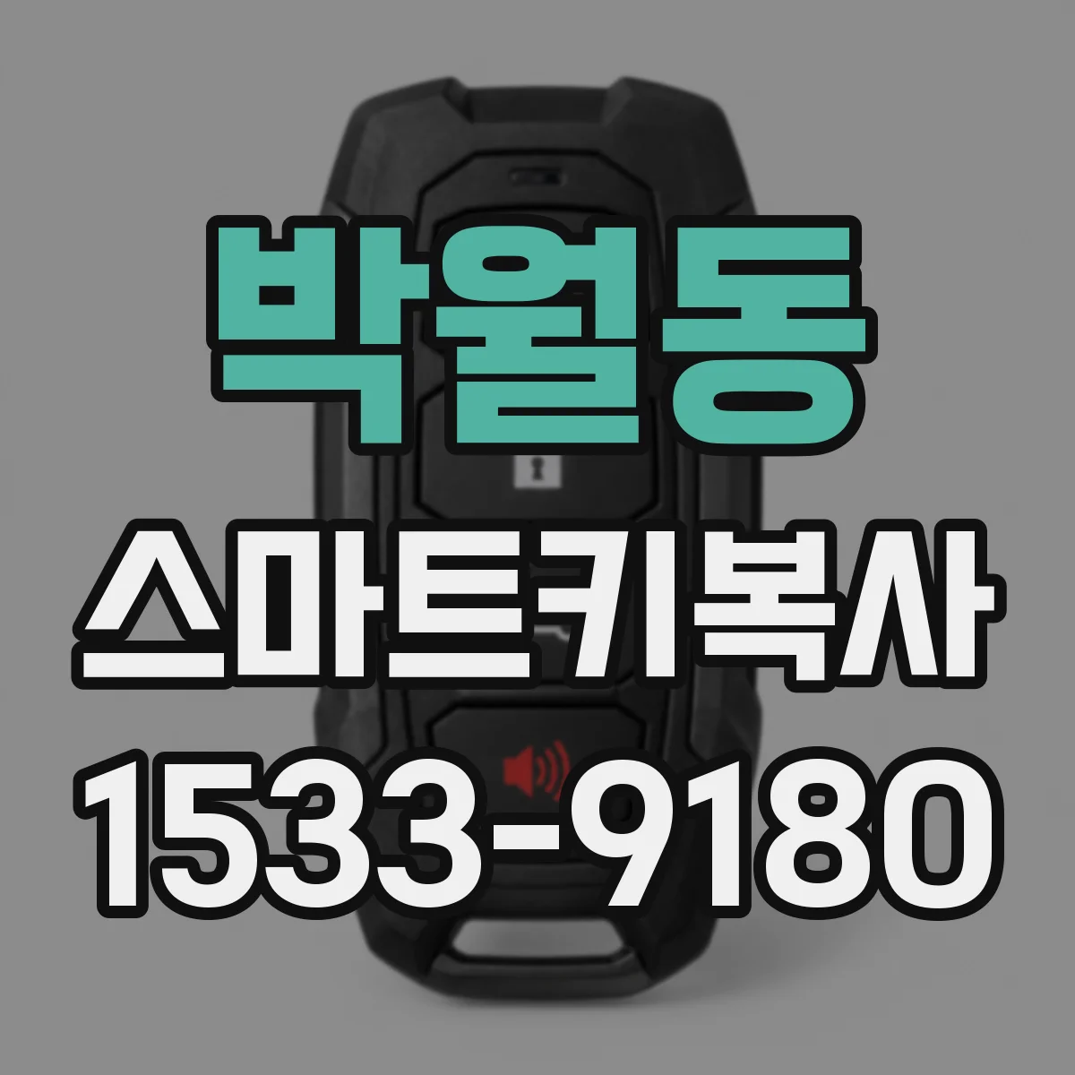 박월동 스마트키복사